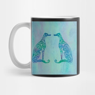 Lottinky Greyhounds - Singing in the Rain Mug